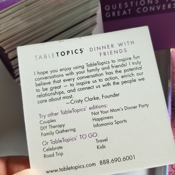 135 TableTopics/Dinner With Friends - Picture 8 of 8